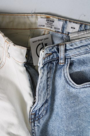 Damskie jeansy Bershka, Rozmiar XXS, Kolor Kolorowy, Cena 72,09 zł