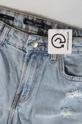 Damskie jeansy Bershka, Rozmiar XXS, Kolor Niebieski, Cena 66,69 zł