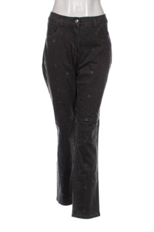 Damskie jeansy Bpc Bonprix Collection, Rozmiar L, Kolor Szary, Cena 31,99 zł