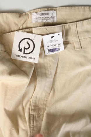 Damskie jeansy Cotton On, Rozmiar L, Kolor Beżowy, Cena 29,99 zł