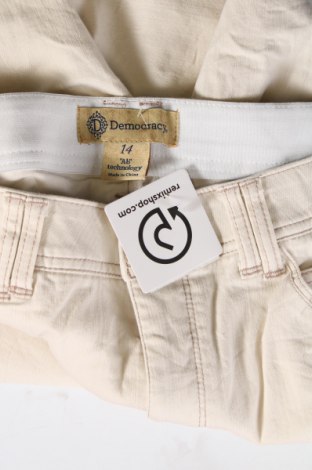 Damen Jeans Democracy, Größe XL, Farbe Beige, Preis € 5,99