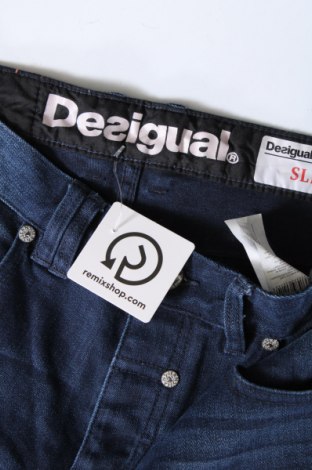 Damskie jeansy Desigual, Rozmiar L, Kolor Niebieski, Cena 89,72 zł