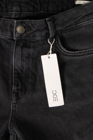 Damskie jeansy Edc By Esprit, Rozmiar L, Kolor Czarny, Cena 81,99 zł