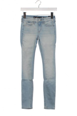 Blugi de femei Hollister, Mărime XS, Culoare Albastru, Preț 100,99 Lei
