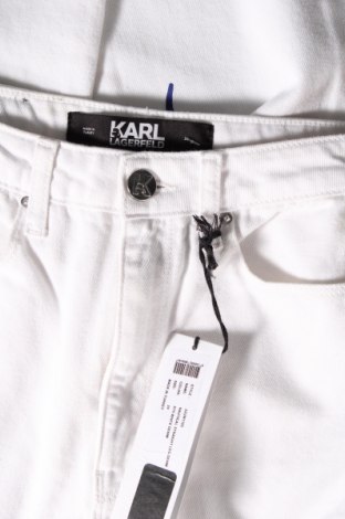 Blugi de femei Karl Lagerfeld, Mărime XXS, Culoare Alb, Preț 835,53 Lei