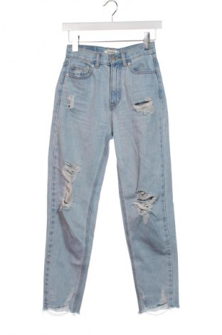 Damskie jeansy Pull&Bear, Rozmiar XXS, Kolor Niebieski, Cena 72,15 zł