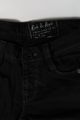 Damskie jeansy Rich & Royal, Rozmiar S, Kolor Czarny, Cena 123,99 zł