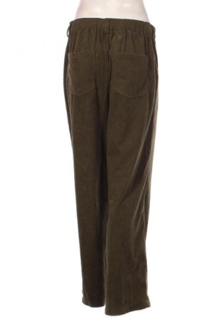 Pantaloni de velvet de femei, Mărime M, Culoare Verde, Preț 30,99 Lei