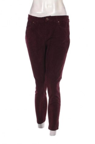 Pantaloni de velvet de femei, Mărime L, Culoare Roșu, Preț 11,99 Lei