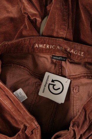 Дамски джинси American Eagle, Размер M, Цвят Кафяв, Цена 8,49 лв.