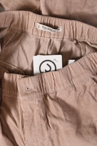 Dámské manšestráky  Pull&Bear, Velikost M, Barva Růžová, Cena  129,00 Kč