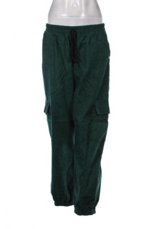 Pantaloni de velvet de femei SHEIN, Mărime XL, Culoare Verde, Preț 28,99 Lei