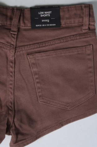 Damen Shorts H&M Divided, Größe XXS, Farbe Braun, Preis 7,49 €