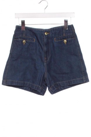 Γυναικείο κοντό παντελόνι Lefties, Μέγεθος S, Χρώμα Μπλέ, Τιμή 7,19 €