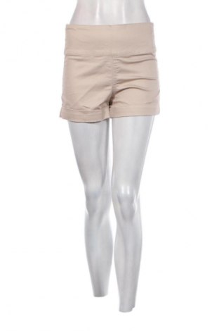 Γυναικείο κοντό παντελόνι Pieces, Μέγεθος M, Χρώμα  Μπέζ, Τιμή 5,79 €