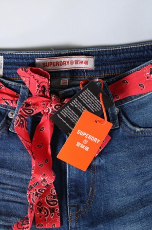 Damskie szorty Superdry, Rozmiar S, Kolor Niebieski, Cena 63,99 zł