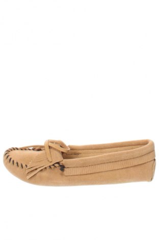 Damenschuhe Minnetonka, Größe 37, Farbe Beige, Preis 14,79 €