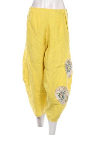 Γυναικείο παντελόνι, Μέγεθος M, Χρώμα Κίτρινο, Τιμή 9,30 €