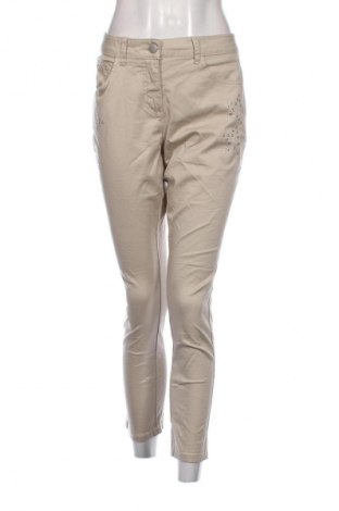 Дамски панталон Alba Moda, Размер M, Цвят Бежов, Цена 11,48 лв.