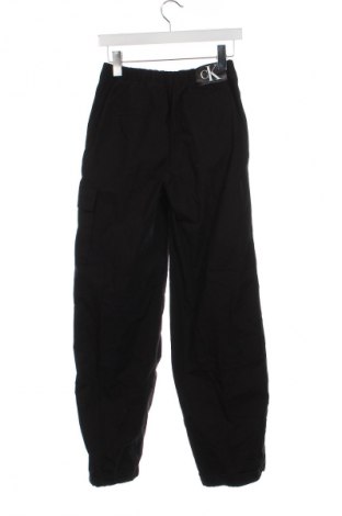 Pantaloni de femei Calvin Klein Jeans, Mărime XXS, Culoare Negru, Preț 296,99 Lei