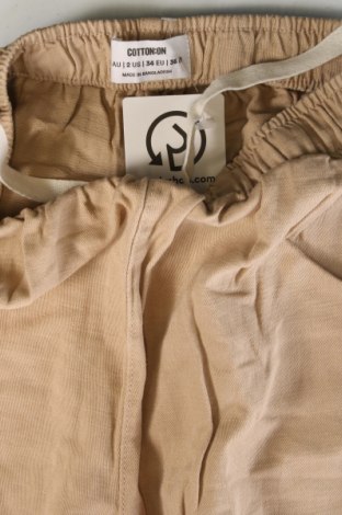 Damenhose Cotton On, Größe XS, Farbe Beige, Preis € 5,99