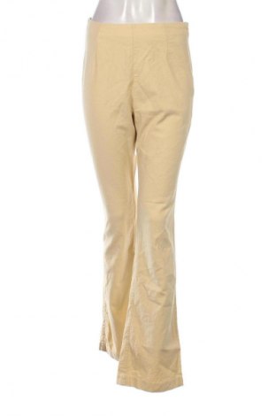 Pantaloni de femei H&M, Mărime M, Culoare Galben, Preț 33,99 Lei