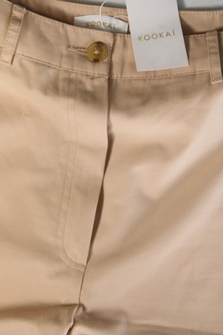 Damenhose Kookai, Größe XS, Farbe Beige, Preis 11,49 €