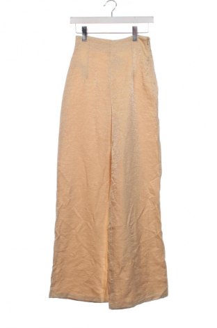 Дамски панталон Mango, Размер XXS, Цвят Бежов, Цена 26,95 лв.