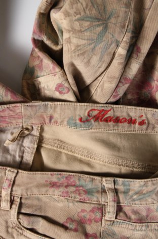 Pantaloni de femei Mason's, Mărime L, Culoare Bej, Preț 63,78 Lei