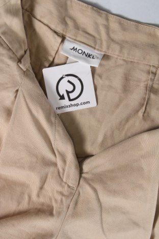 Pantaloni de femei Monki, Mărime XXS, Culoare Bej, Preț 64,00 Lei