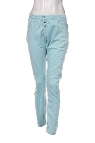 Pantaloni de femei Please, Mărime L, Culoare Albastru, Preț 122,99 Lei