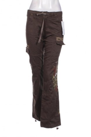 Pantaloni de femei Pretty Girl, Mărime M, Culoare Maro, Preț 166,99 Lei