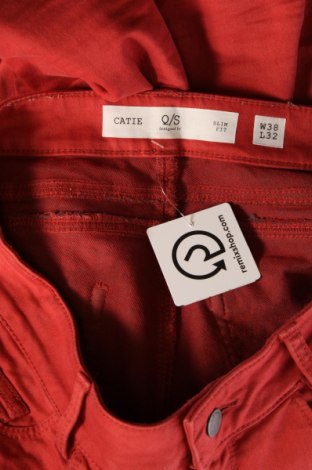 Damenhose Q/S by S.Oliver, Größe L, Farbe Rot, Preis € 5,99