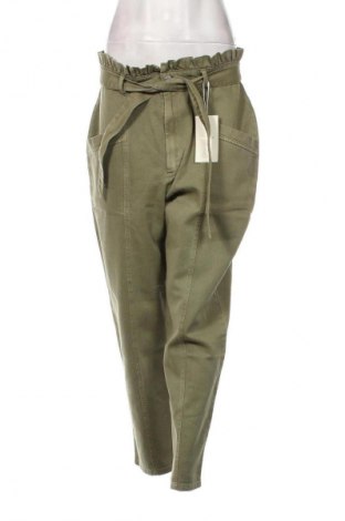 Pantaloni de femei Springfield, Mărime L, Culoare Verde, Preț 101,99 Lei