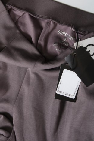 Дамски панталон Superdry, Размер M, Цвят Сив, Цена 33,99 лв.