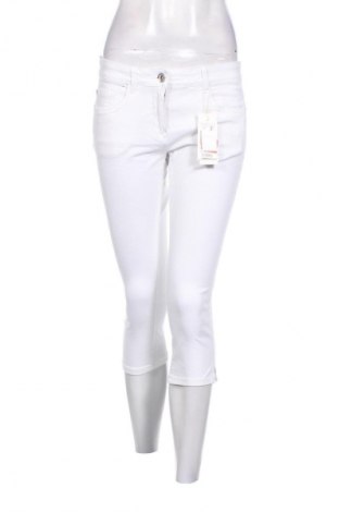Дамски панталон Tom Tailor, Размер M, Цвят Бял, Цена 22,79 лв.
