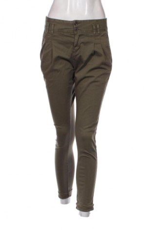 Pantaloni de femei Zara, Mărime S, Culoare Verde, Preț 186,62 Lei