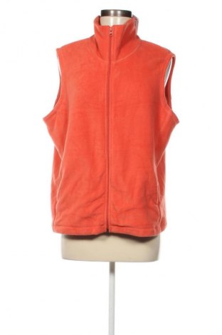 Damen Fleeceweste Lands' End, Größe L, Farbe Orange, Preis 27,14 €