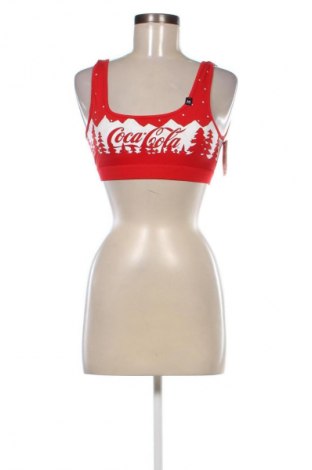 Tricou de damă Coca Cola, Mărime M, Culoare Roșu, Preț 101,97 Lei