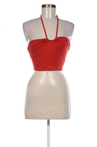 Γυναικείο αμάνικο μπλουζάκι Glamorous, Μέγεθος S, Χρώμα Πορτοκαλί, Τιμή 4,63 €