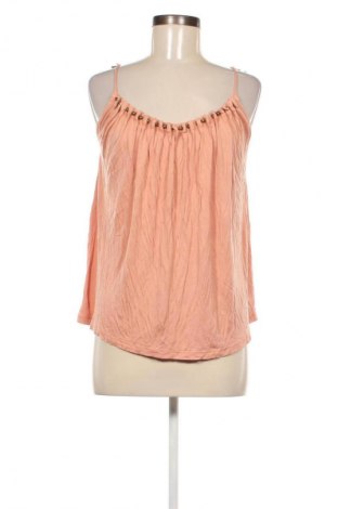 Γυναικείο αμάνικο μπλουζάκι H&M, Μέγεθος L, Χρώμα  Μπέζ, Τιμή 3,97 €