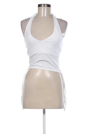 Γυναικείο αμάνικο μπλουζάκι Hollister, Μέγεθος M, Χρώμα Λευκό, Τιμή 6,39 €