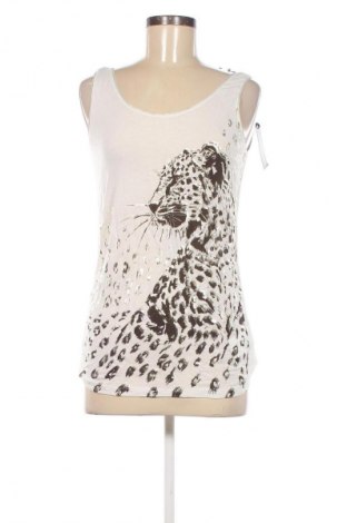Γυναικείο αμάνικο μπλουζάκι Morgan, Μέγεθος XS, Χρώμα Εκρού, Τιμή 5,27 €