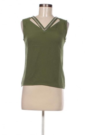 Γυναικείο αμάνικο μπλουζάκι Naf Naf, Μέγεθος S, Χρώμα Πράσινο, Τιμή 6,39 €
