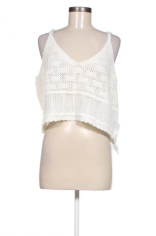 Γυναικείο αμάνικο μπλουζάκι SHEIN, Μέγεθος XL, Χρώμα Εκρού, Τιμή 3,62 €