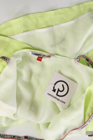 Damska koszulka na ramiączkach Tommy Jeans, Rozmiar XXS, Kolor Zielony, Cena 102,99 zł