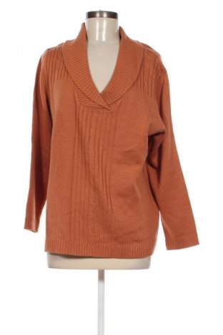 Dámský svetr, Velikost XL, Barva Oranžová, Cena  300,00 Kč