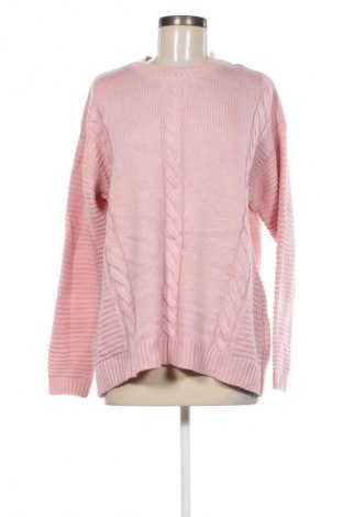Dámský svetr, Velikost XL, Barva Růžová, Cena  300,00 Kč