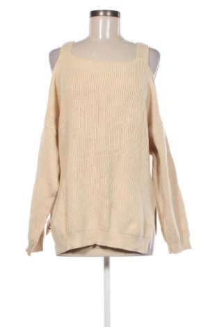 Дамски пуловер, Размер S, Цвят Екрю, Цена 12,76 лв.