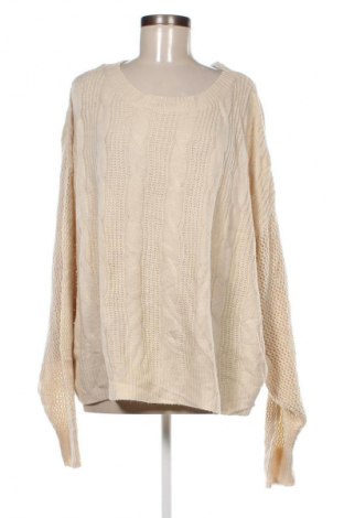 Damenpullover, Größe XXL, Farbe Beige, Preis 7,49 €